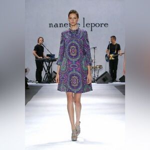 Nanette Lepore Vintage Runway Shift Dress